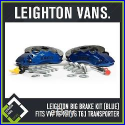 Leighton Big Brake Upgrade Kit BLUE (Fits VW Transporter T5 T6 T6.1)