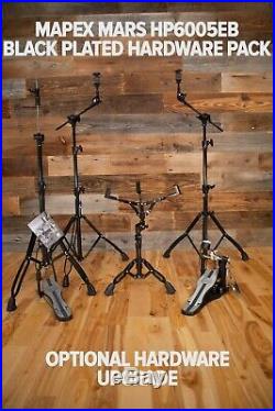 Mapex Mars Rock 5 Piece Drum Kit, Nightwood Last Uk Stock With Black Fittings