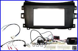 Nissan Navara 2015 double DIN complete upgrade fitting kit with steering Control