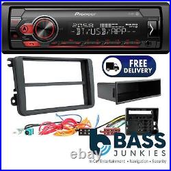 PIONEER Mechless USB MP3 AUX Bluetooth Stereo Player Upgrade Kit Fits VW Golf 6
