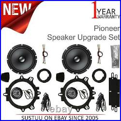 Pioneer 16.5cm Custom Fit Speaker Upgrade KitFor Peugeot 208 2012 to 2019 Car
