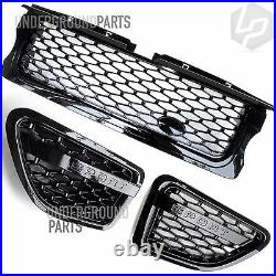 Range Rover Sport 05-09 Autobiography Edition All Black Front Grille Side Vents