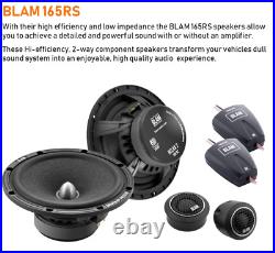 Seat Leon MK1 MK2 BLAM complete speaker upgrade fitting kit 165mm (6.5)