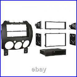 Single / Double Din Stereo Upgrade Fitting Kit (WITH SWC) for Mazda 2 2007-2014