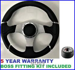 Sport Steering Wheel & Boss Kit Hub Fit Land Rover Defender 90/110 Td5 Tdi 48 Sp