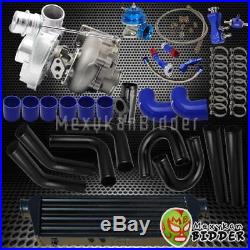 Stage 3 V-Band Turbo Charger Upgrade Kit withIntercooler + BOV + Piping +Couplers