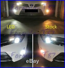 Sylvania ZEVO LED Kit 6000K White H8 Two Bulbs Fog Light Upgrade Replacement Fit