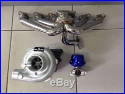 T04E T3/T4 Top Mount Manifold + wastegate TURBO UPGRADE KIT fit Nissan RB20/RB25