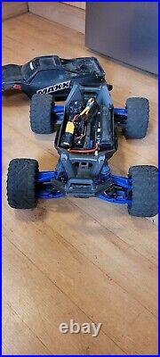 Traxxas Maxx rc car new motor fitted 18/07, upgraded fan, wideboy kit