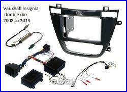 Vauxhall Insignia 2008-2013 Upgrade Double Din Fitting Kit For Aftermaret Radio