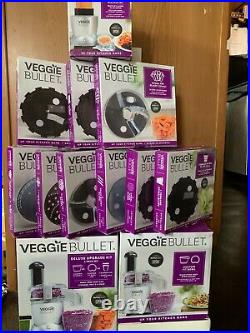 Veggie Bullet Accessory Blades Deluxe Upgrade & Blender Kit, Custom Fit Bowl