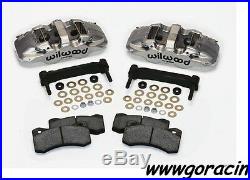 Wilwood AERO6 Front Caliper Upgrade Kit Fits 1997-2013 Corvette C5, C6, Z06, Black